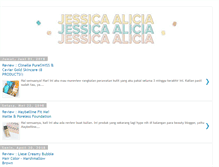 Tablet Screenshot of jessicaalicia.com